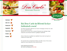 Tablet Screenshot of don-carlo.de